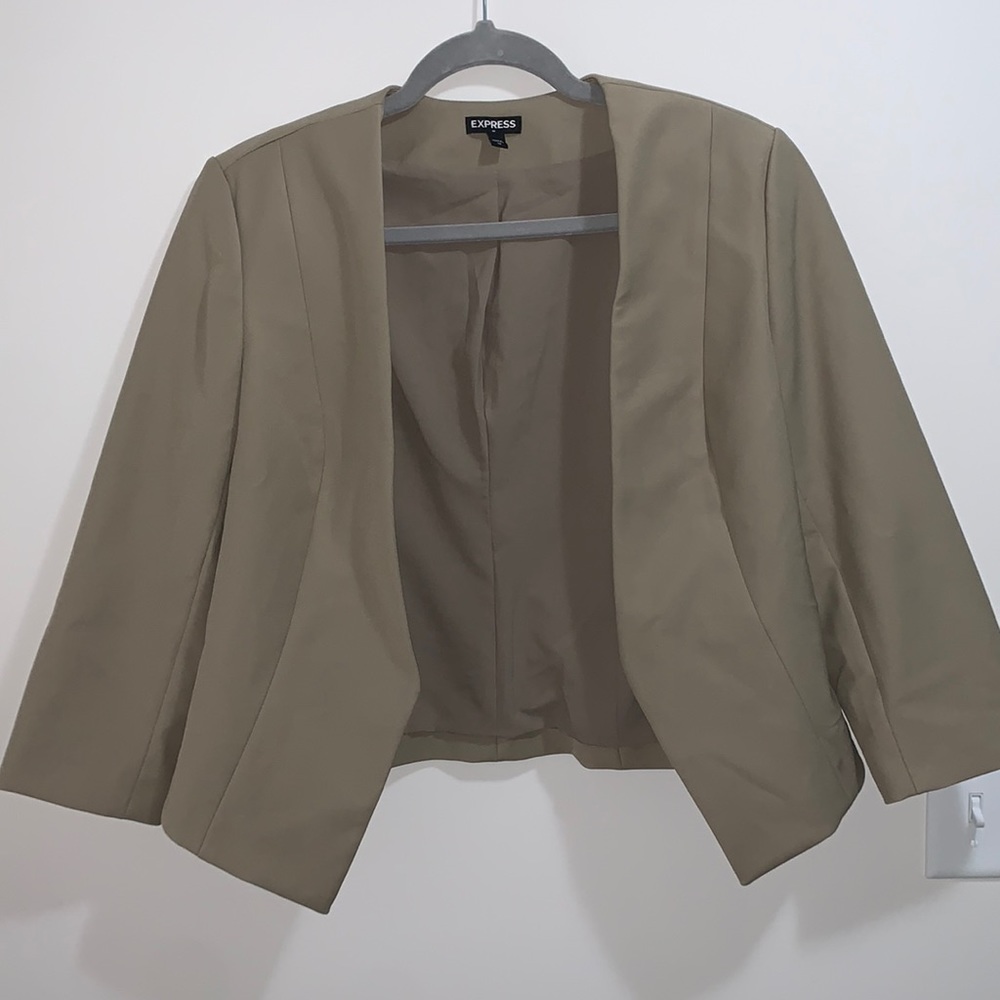 Express Cropped Blazer